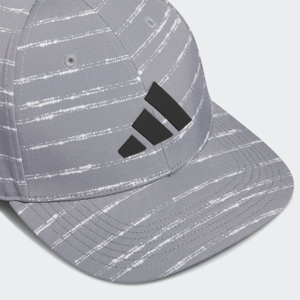 Grey Printed Tour Golf Hat