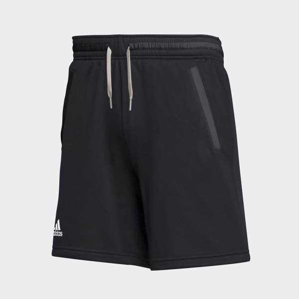 Adidas team issue fleece shorts best sale