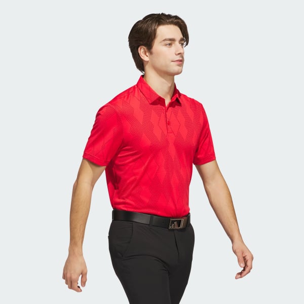 Red Ultimate365 Micro Texture Polo Shirt