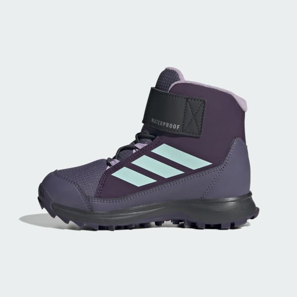 adidas Terrex Snow CF CLIMAWARM Winter Shoes Kids Purple Free