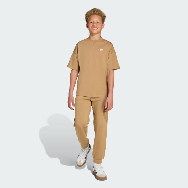 Brown Loose-Fit Pants Kids