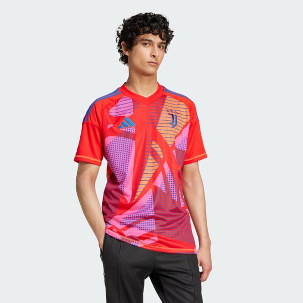 Κόκκινο Juventus 24/25 Short Sleeve Goalkeeper Jersey