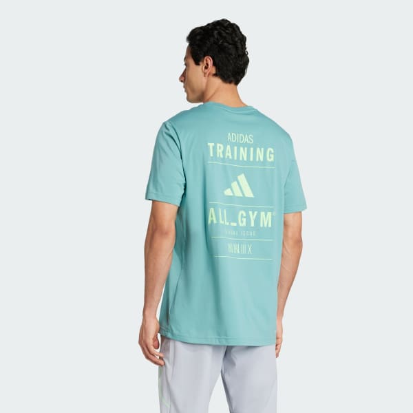 Verde Polera Category Training Graphic con CLIMACOOL
