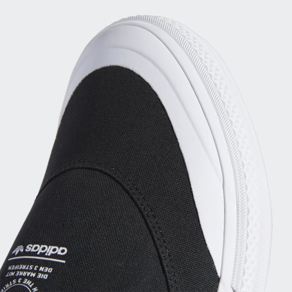 White adidas matchcourt slip on best sale