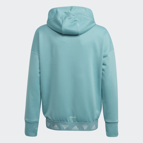 Adidas turquoise sale hoodie