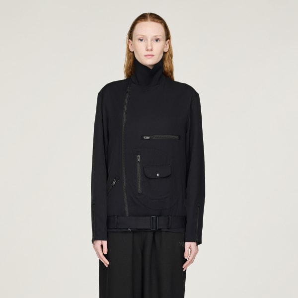 ブラック Y-3 RAYON TWILL BLOUSON