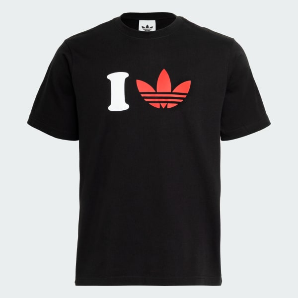 ブラック アイ トレフォイル半袖Tシャツ