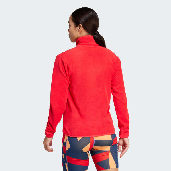 Red Terrex Multi Full-Zip Fleece Jacket