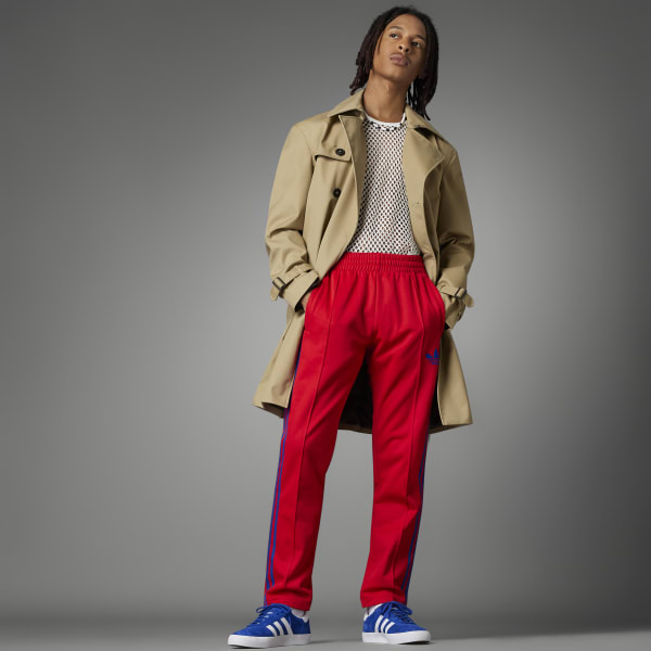Red Adicolor 70s Striped Track Pants