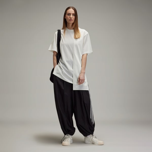 Black Y-3 3-Stripes Nylon Pants