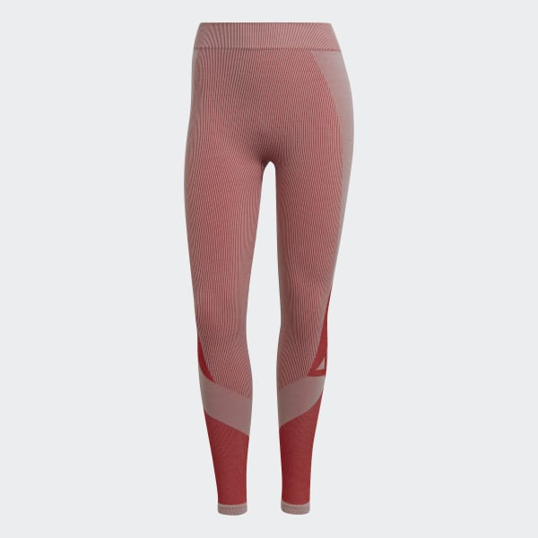 Red Y-3 Classic Seamless Knit Tights WQ737
