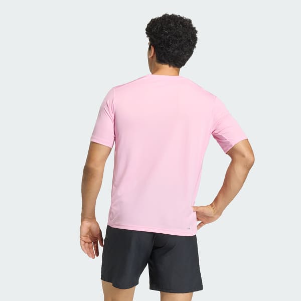 Rosa CAMISETA DE TREINO ESSENTIALS BASE