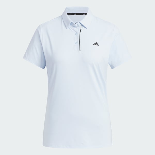 สีน้ำเงิน เสื้อโปโลแขนสั้น