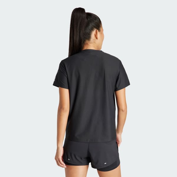 Schwarz Own the Run T-Shirt