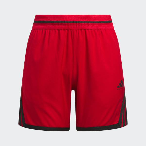 Adidas basketball shorts red shop