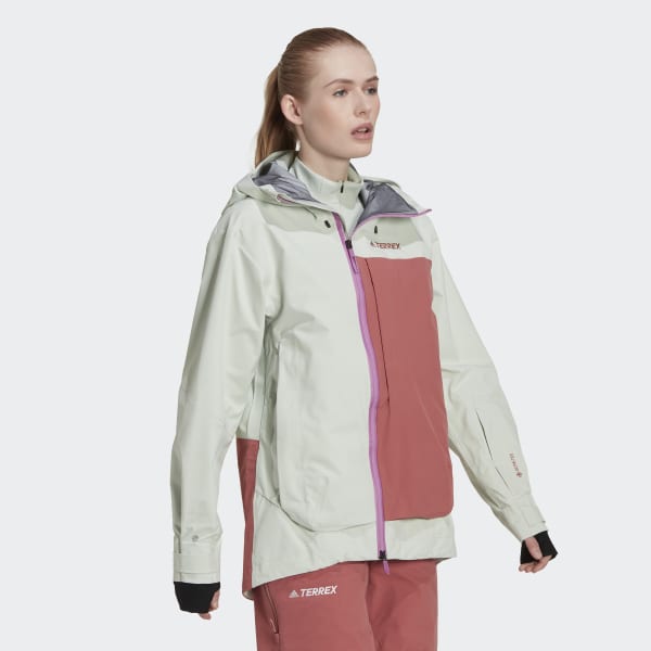 Rouge Veste de ski triple épaisseur Terrex MYSHELTER GORE-TEX