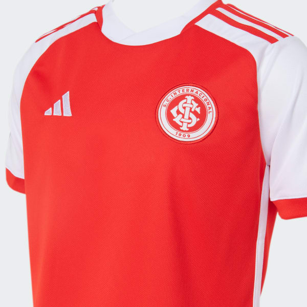 Vermelho Camisa 1 SC Internacional 24 Infantil