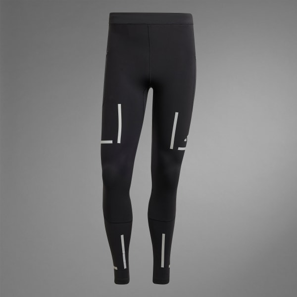 adidas Ultimate Hi Vis Leggings - Black | Free Shipping with