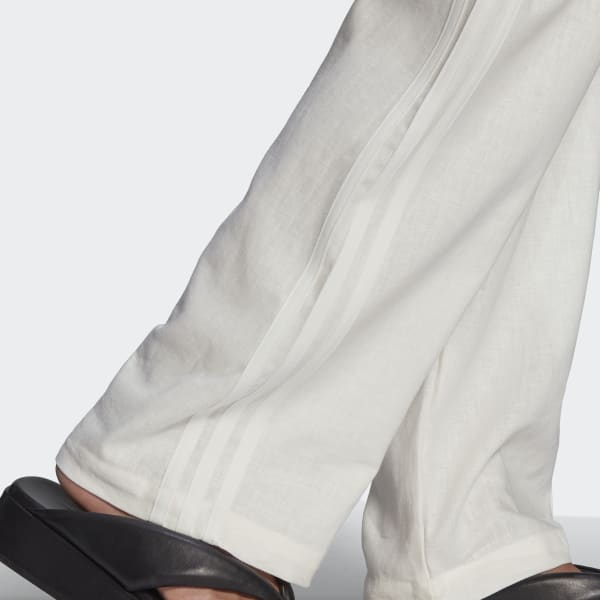 Bianco Pantaloni Linen BY722