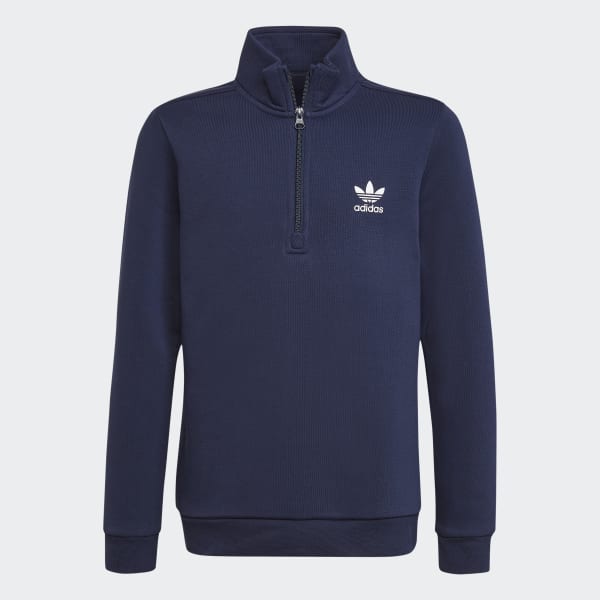 Niebieski Adicolor Half-Zip Sweatshirt