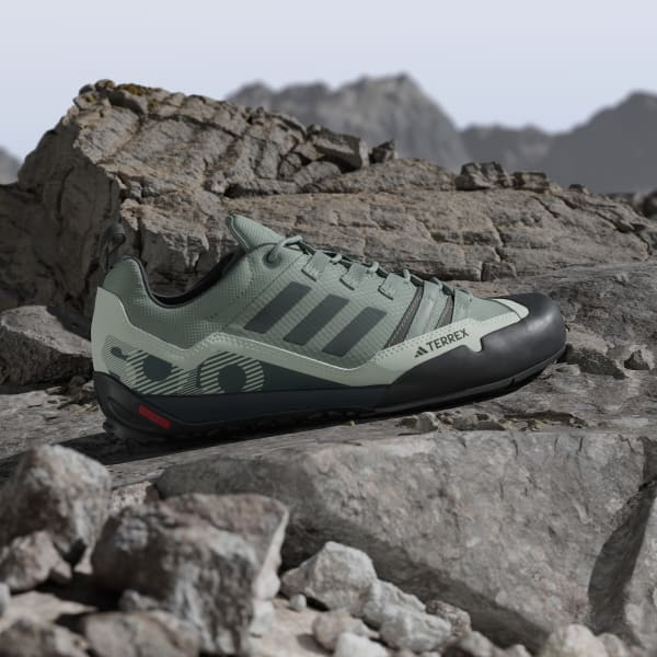Green Terrex Swift Solo 2.0 Hiking Shoes