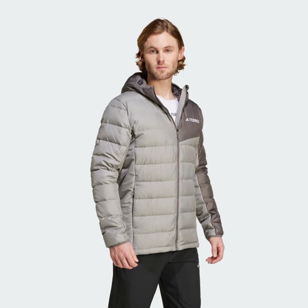 Gris Doudoune à capuche légère Terrex Multi