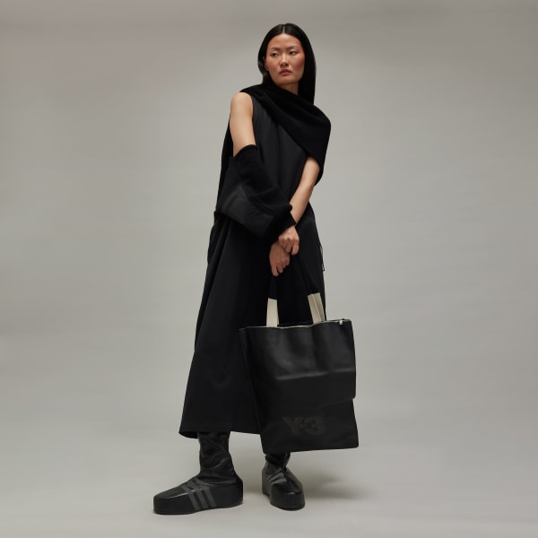 Black Y-3 Washed Twill Dress