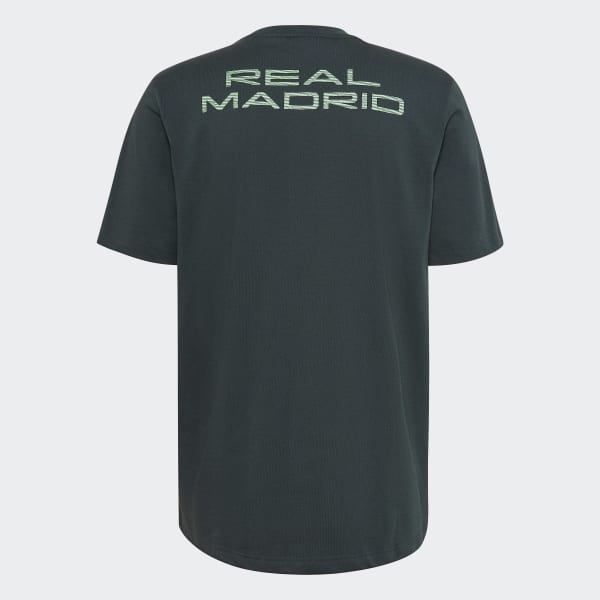 Gron Real Madrid Tiro 21 Lifestyler Heavy Cotton T-shirt ZJ780
