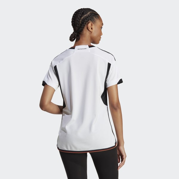 Blanco Jersey Uniforme de Local Alemania 22