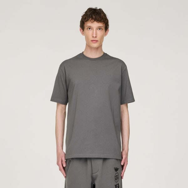 Gris T-shirt graphique manches courtes Y-3