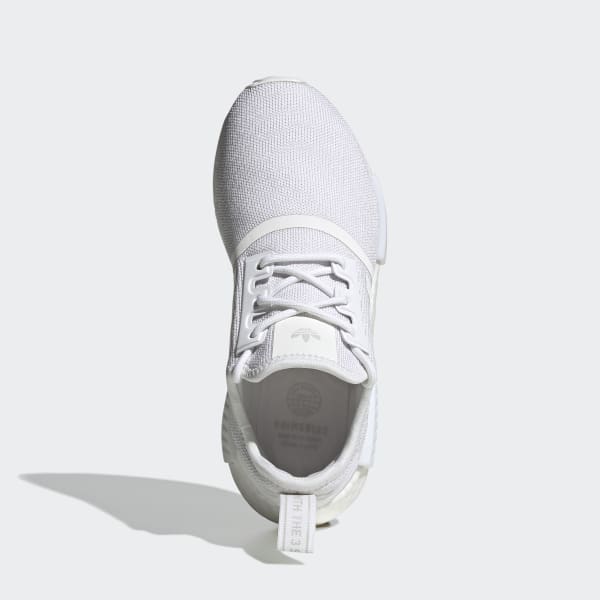 White NMD_R1 Refined Shoes LST93