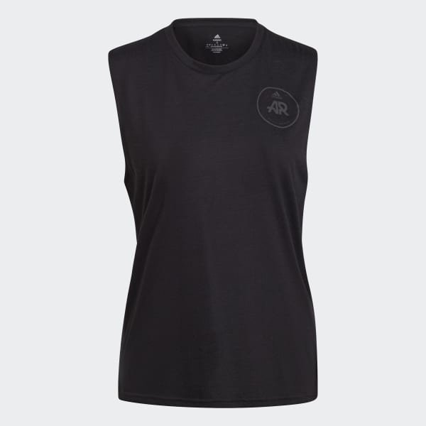 Czerń Runners Run Fast Tee BY271