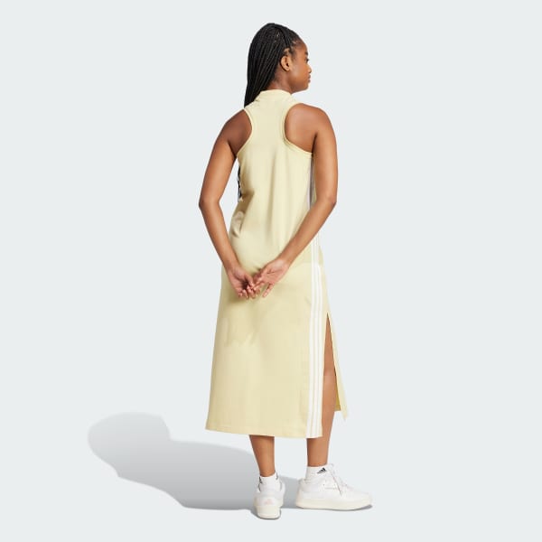 Kuning Dress Long Racerback Essentials 3-Stripes