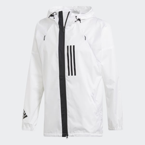 adidas wind jacket white
