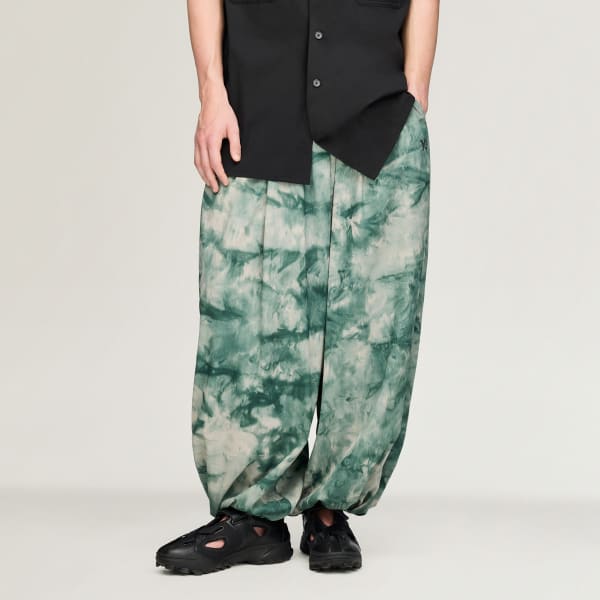 Multicolor Y-3 RAW EDGE 3 STRIPES AOP WIDE PANTS