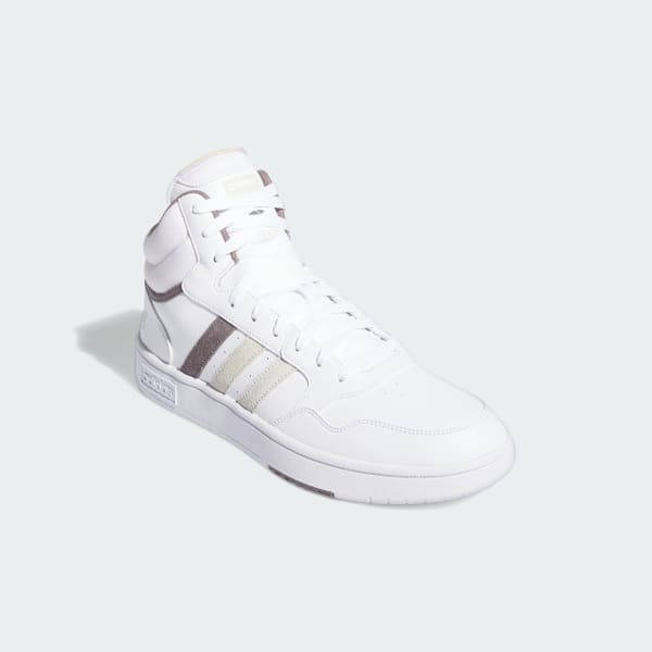 Blanco Zapatillas Hoops 3.0 Mid Classic Vintage