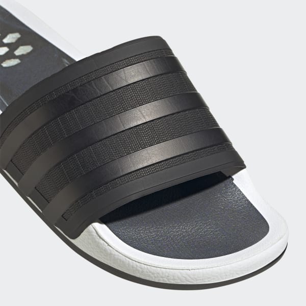 adidas Adilette Premium Slides - Black 
