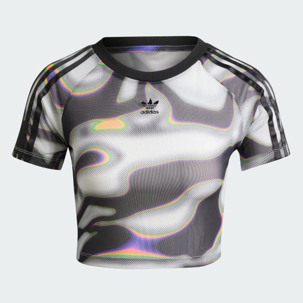 Multicores Camiseta Curta Pride Malha Elástica