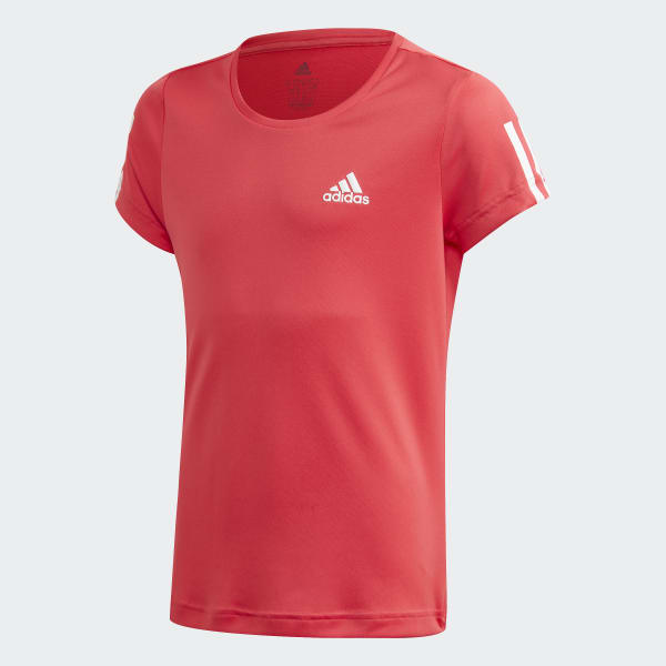 maglietta rosa adidas