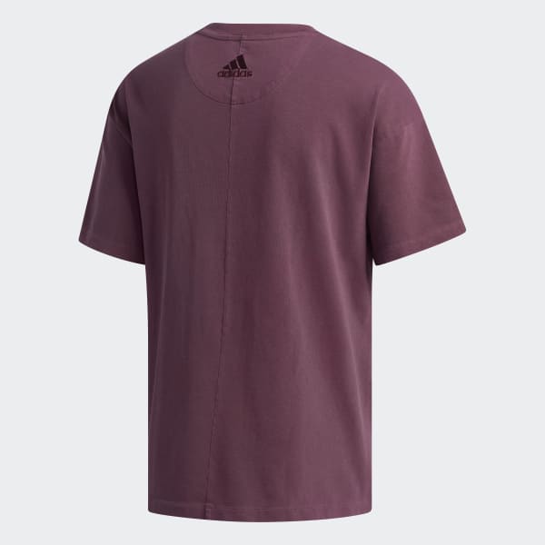 adidas Daniel Patrick x Harden Tee Burgundy adidas Philippines
