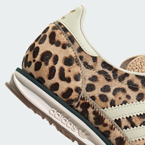 adidas Leopard Print SL 72 OG Shoes - Beige | Free Shipping with