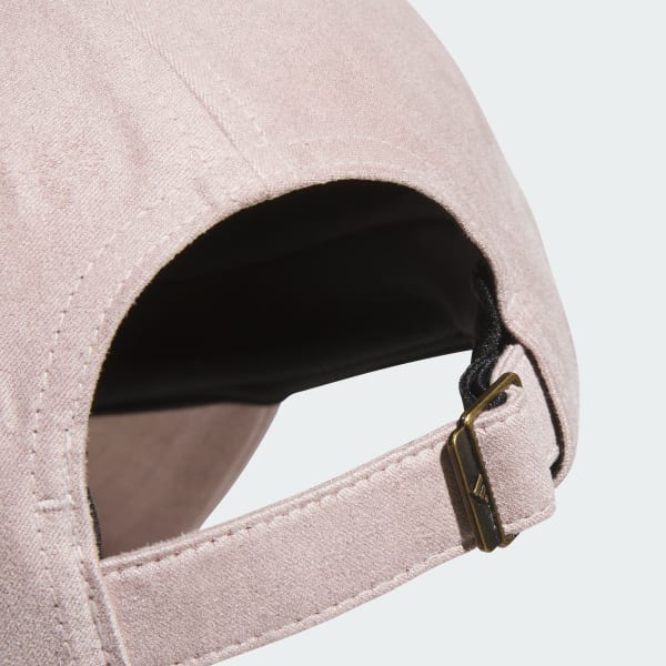 Brown Faux Suede 6-panel Hat