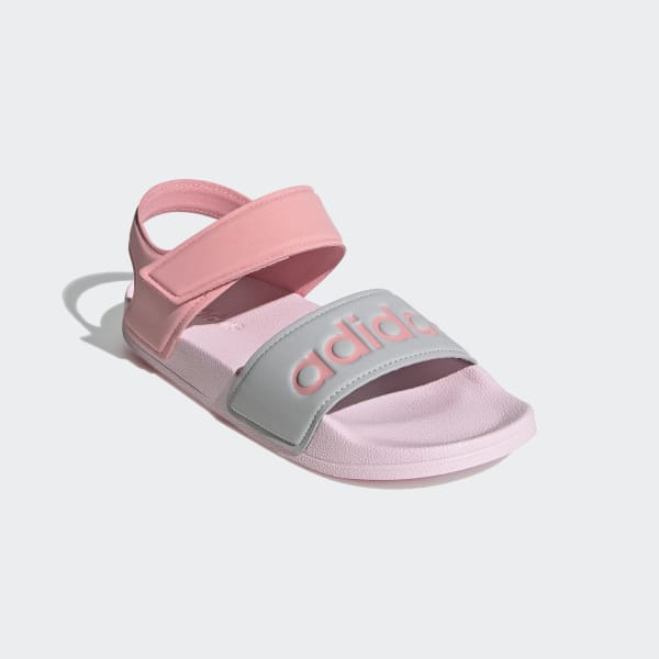 rose gold adidas sandals