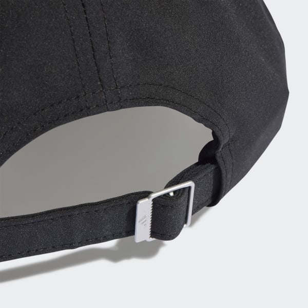 Μαύρο Running Essentials AEROREADY Six-Panel Baseball Cap