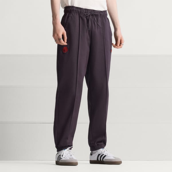 Μωβ Παντελόνι FC Bayern Terrace Icons Drill Pants