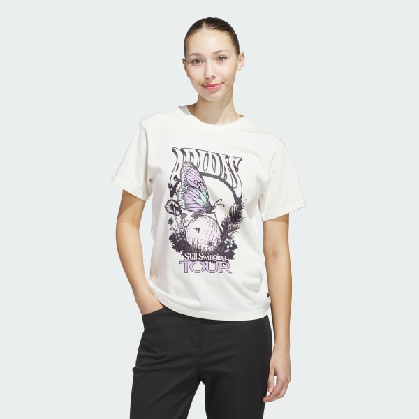 White Golf Tour Graphic Tee