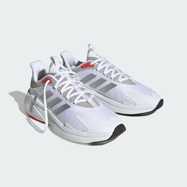 White AlphaEdge + Shoes