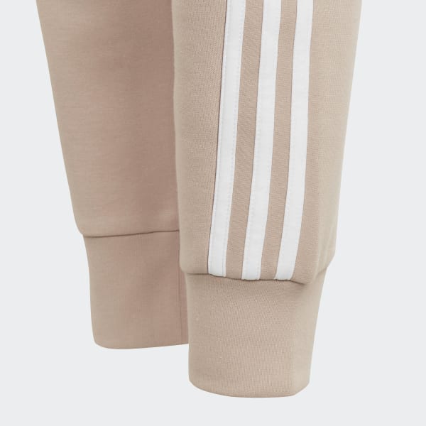 Brown Future Icons 3-Stripes Cotton Pants