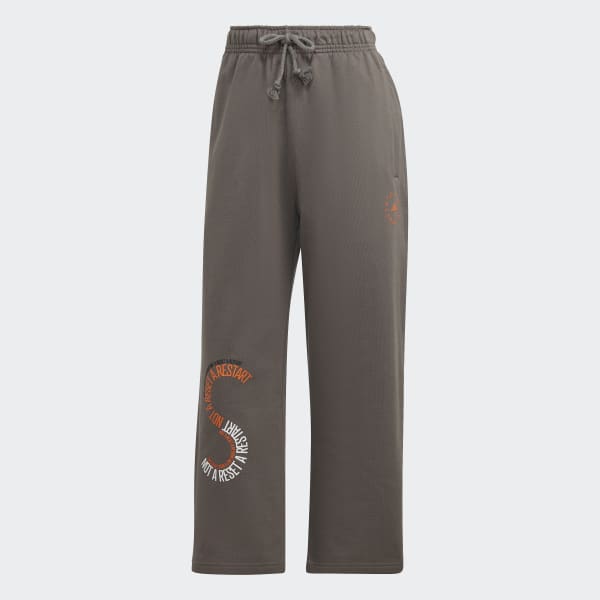 Czerń adidas by Stella McCartney Cropped Sweat Pants
