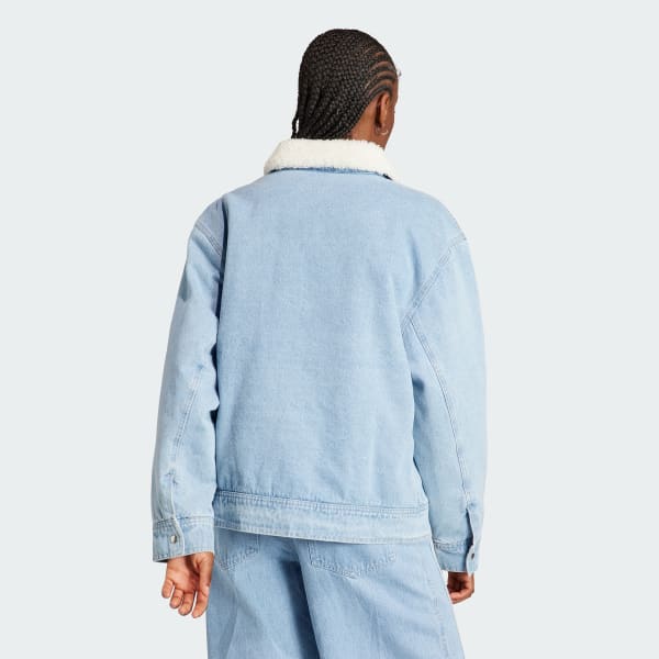 Adidas denim sweater hotsell